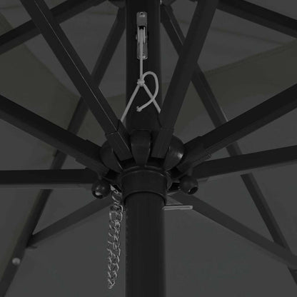 Garden Parasol Anthracite 295 x 295 x 245 cm