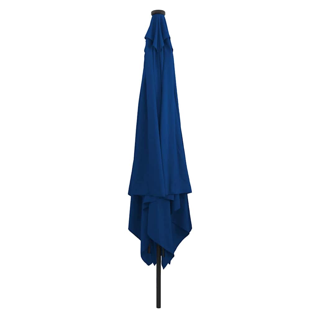 Garden Parasol Azurblau 295 x 295 x 245 cm Polyester and Steel
