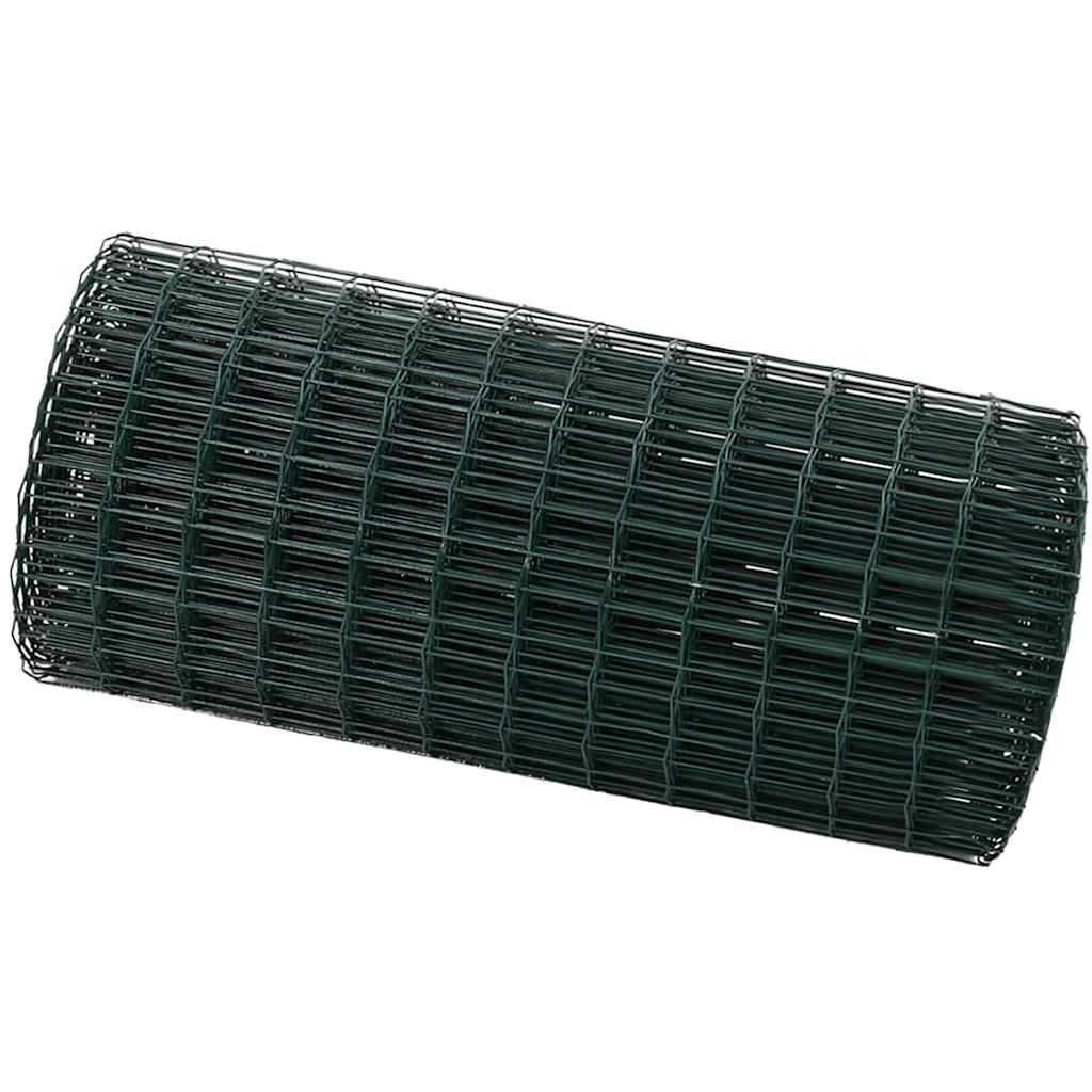 Euro Fence Green 0.6 x 10 m PVC-coated iron