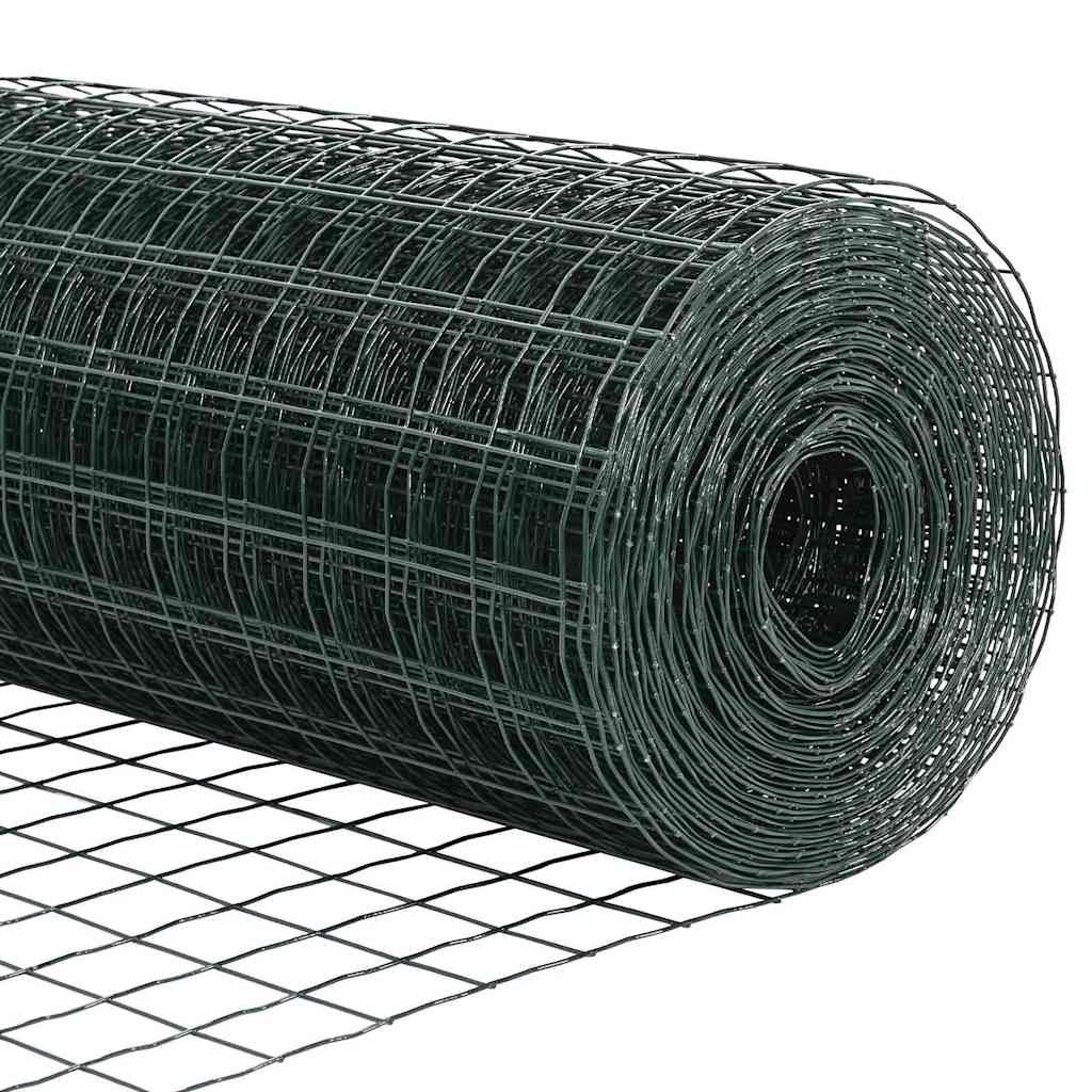 Euro Fence Green 1.2 x 10 m PVC-coated iron