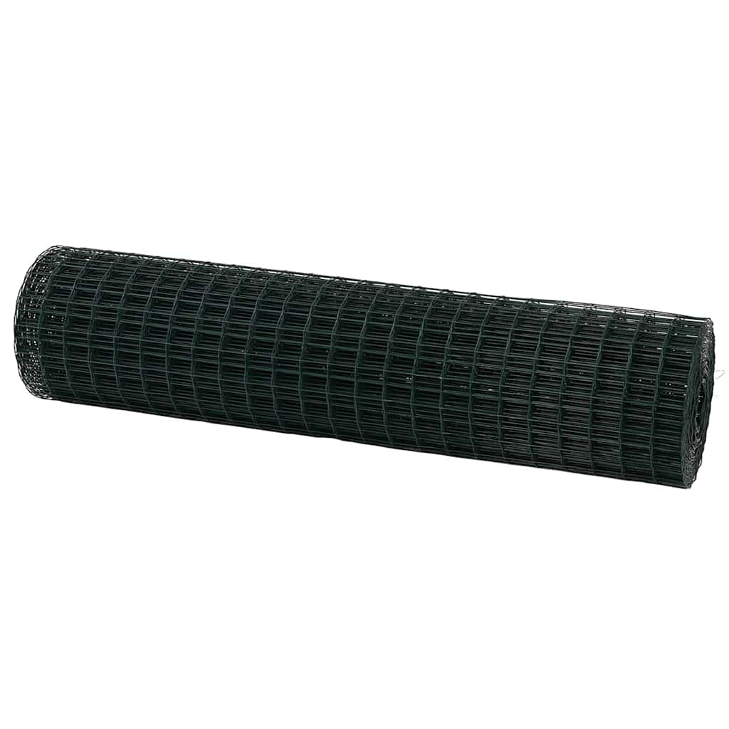 Euro Fence Green 1.2 x 10 m PVC-coated iron