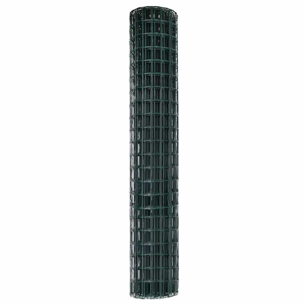 Euro Fence Green 1.5 x 10 m PVC-coated iron
