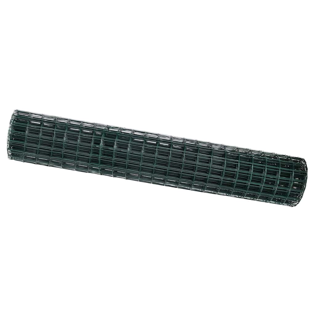 Euro Fence Green 1.5 x 10 m PVC-coated iron