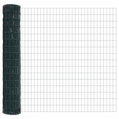 Euro Fence Green 1.6 x 10 m PVC-coated iron
