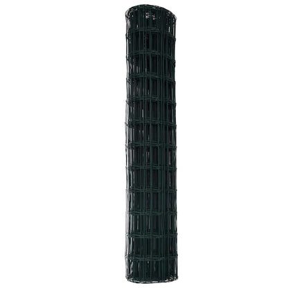 Euro Fence Green 1.2 x 10 m PVC-coated iron