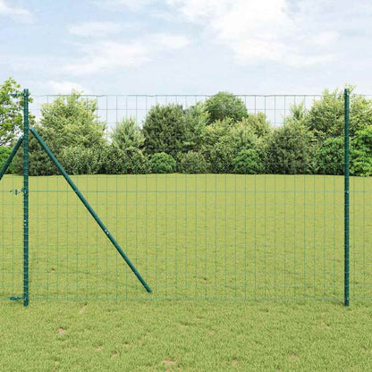Euro Fence Green 1.6 x 10 m PVC-coated iron