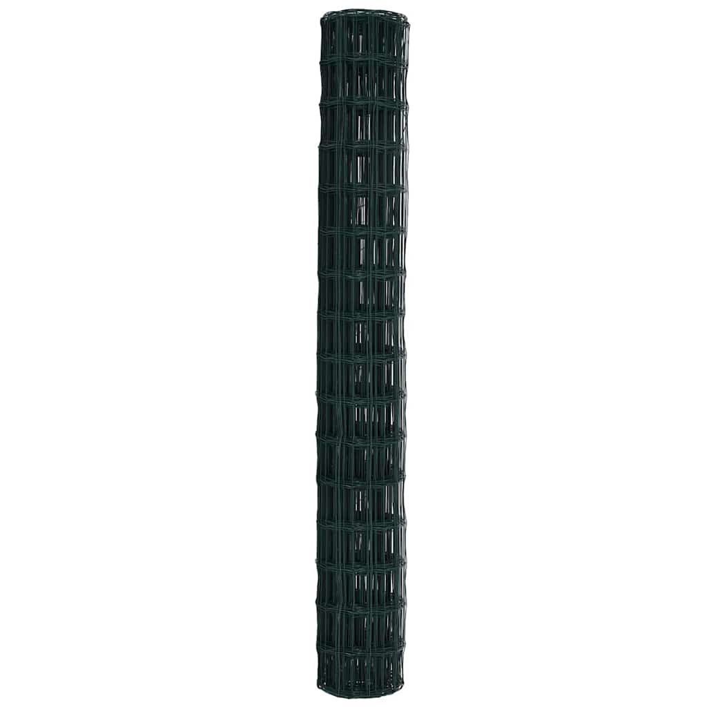 Euro Fence Green 1.6 x 10 m PVC-coated iron