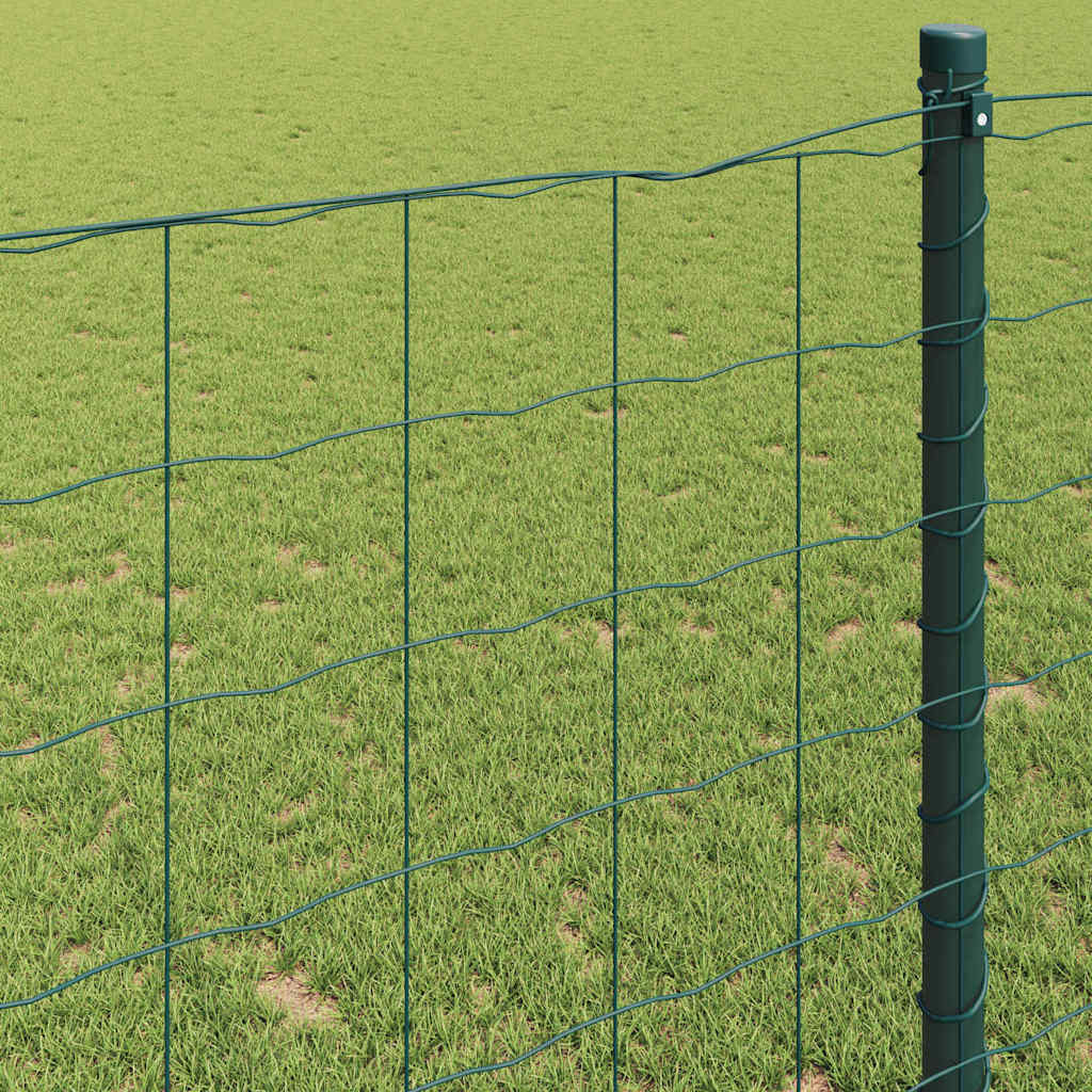 Euro Fence Green 1.6 x 10m PVC-coated iron
