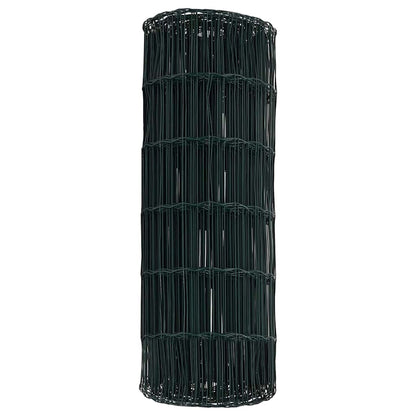 Euro Fence Green 0.4 x 25 m PVC-coated iron