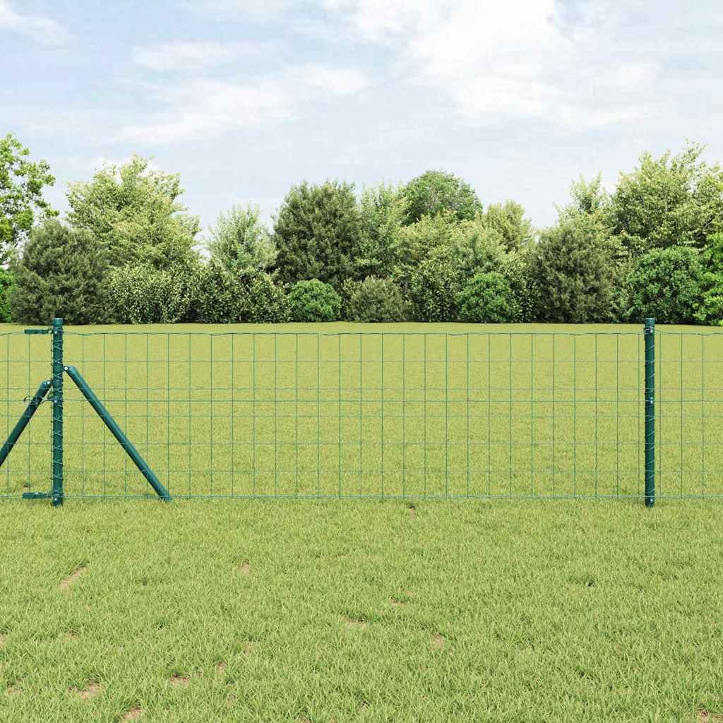 Euro Fence Green 0.4 x 50 m PVC-coated iron