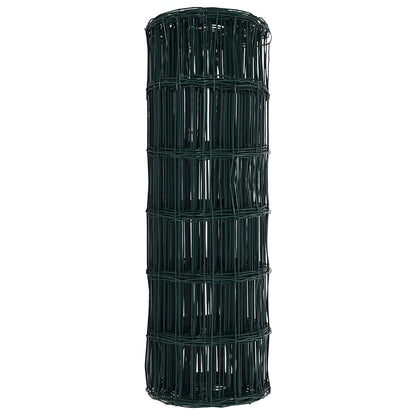 Euro Fence Green 0.4 x 50 m PVC-coated iron