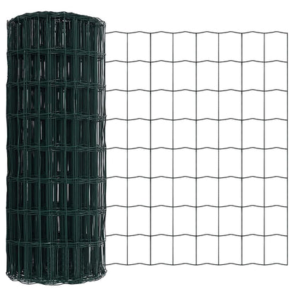 Euro Fence Green 0.4 x 10 m PVC-coated iron