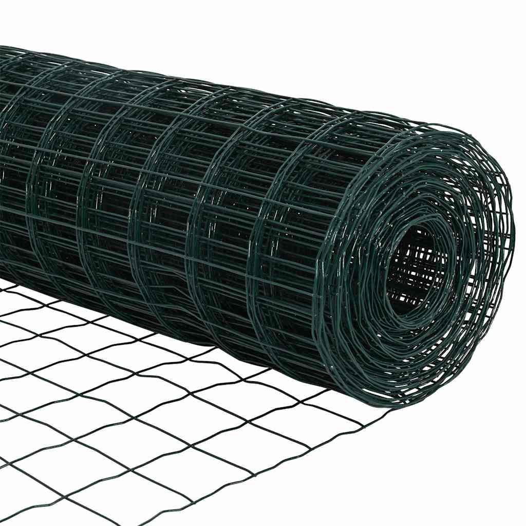 Euro Fence Green 1.4 x 10 m PVC-coated iron