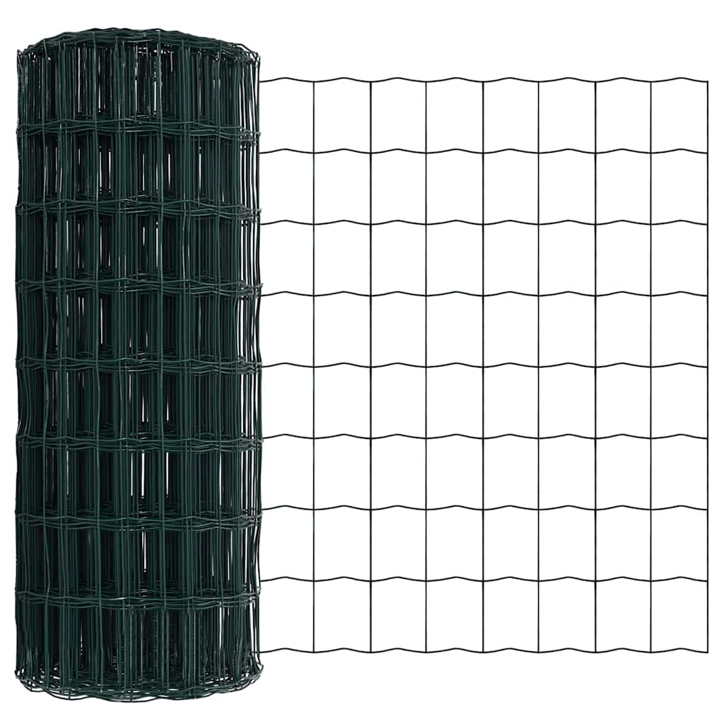 Euro Fence Green 0.4 x 25 m PVC-coated iron