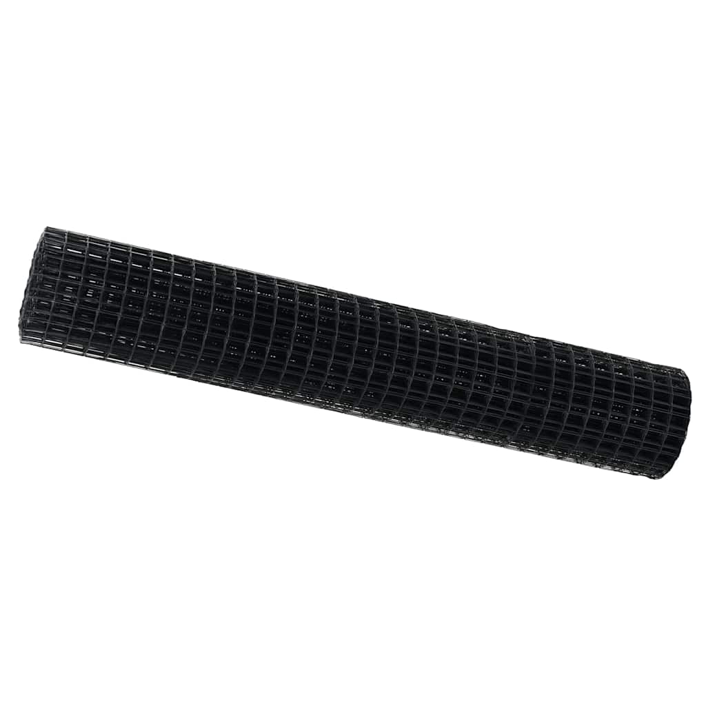 Euro Fence Grey 1.5 x 10 m PVC-coated iron