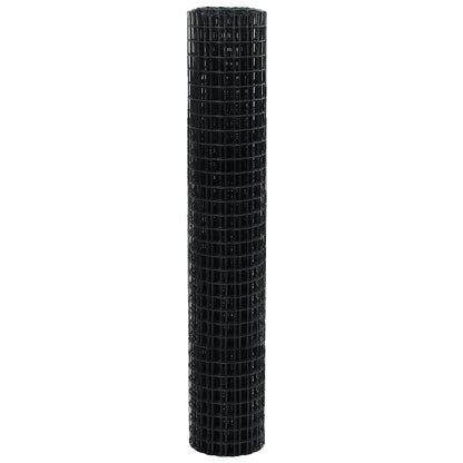 Euro Fence Grey 1.5 x 10 m PVC-coated iron