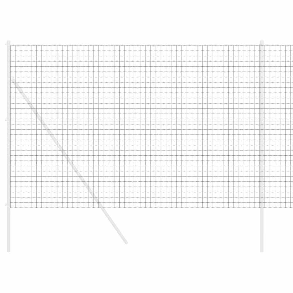 Euro Fence Grey 1.5 x 10 m PVC-coated iron
