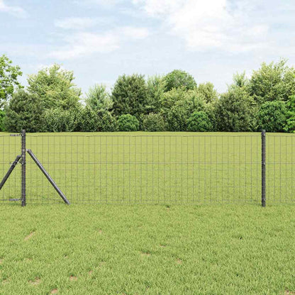 Euro Fence 0.6 x 10 m PVC-coated iron Grey