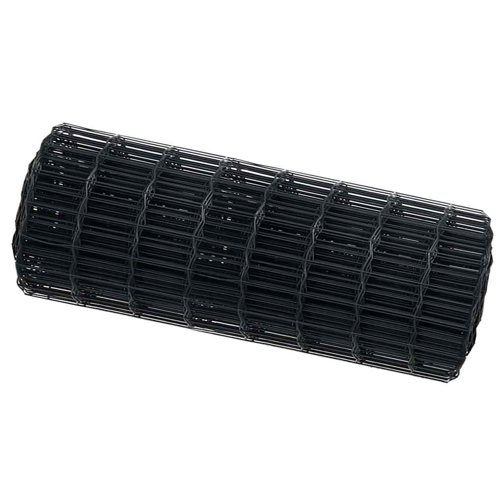 Euro Fence 0.6 x 10 m PVC-coated iron Grey