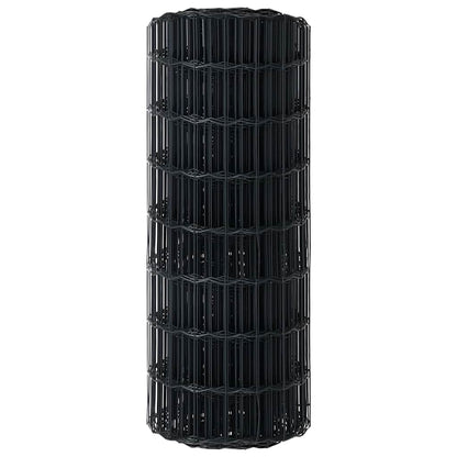Euro Fence 0.6 x 10 m PVC-coated iron Grey