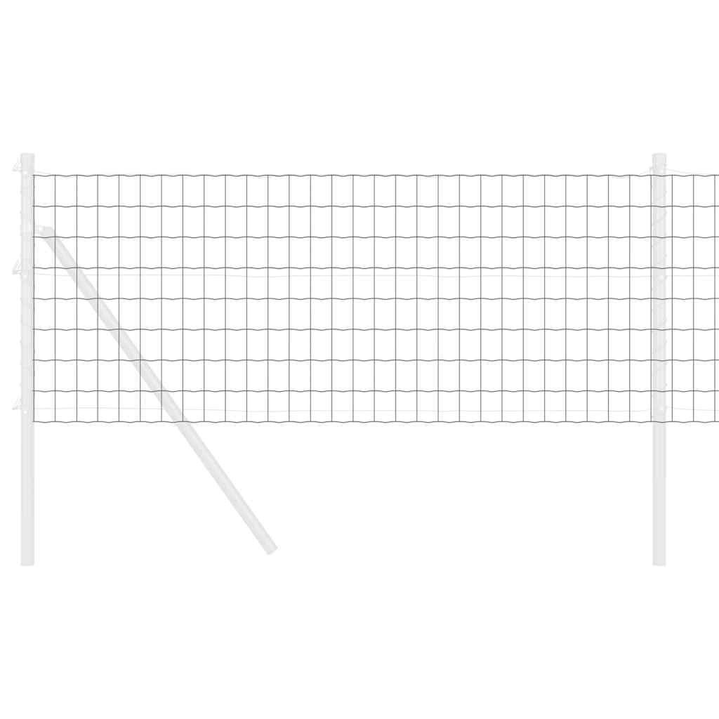 Euro Fence 0.6 x 10 m PVC-coated iron Grey