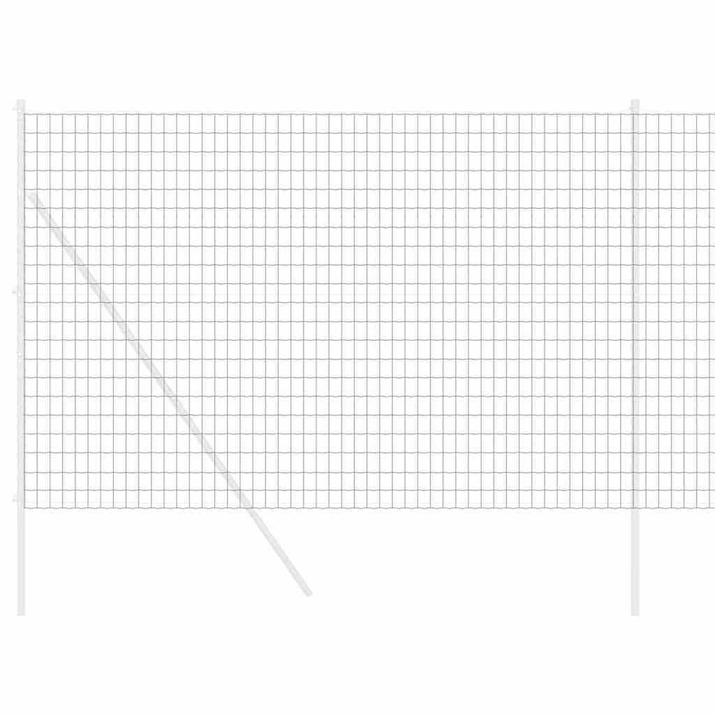 Euro Fence Grey 1.6 x 10 m PVC-coated iron