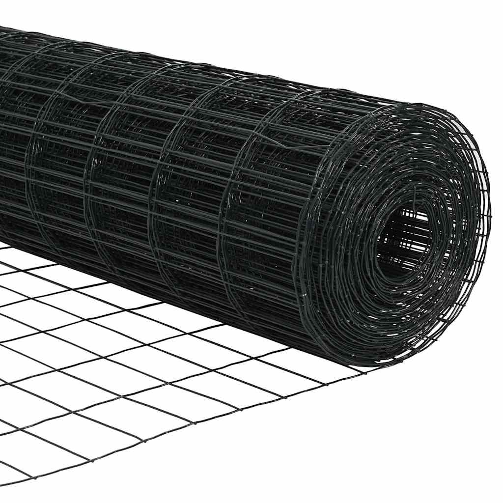 Euro Fence Grey 0.6 x 10 m PVC-coated iron
