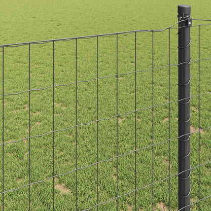 Euro Fence Grey 0.6 x 10 m PVC-coated iron