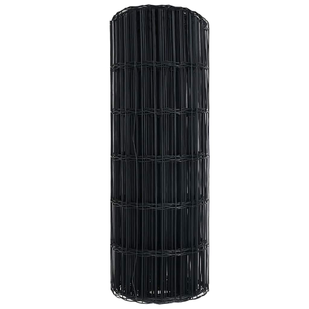 Euro Fence Grey 0.6 x 10 m PVC-coated iron