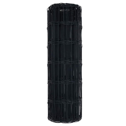 Euro Fence Grey 0.4 x 10 m PVC-coated iron