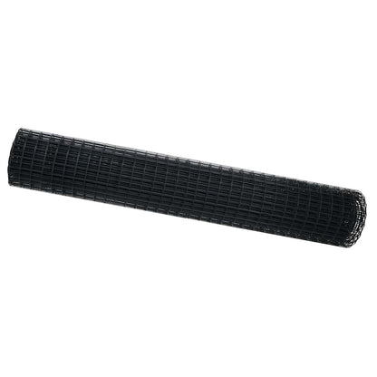 Euro Fence Grey 1.5 x 10 m PVC-coated iron