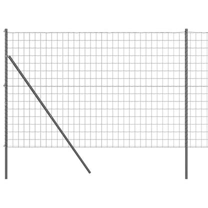Euro Fence Grey 1.5 x 10 m PVC-coated iron