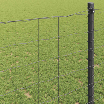 Euro Fence Grey 1.6 x 10 m PVC-coated iron