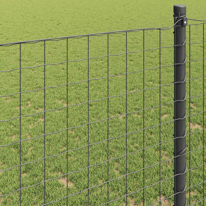 Euro Fence Grey 1 x 25 m PVC-coated iron