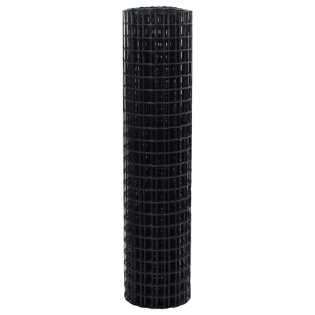 Euro Fence Grey 1 x 25 m PVC-coated iron