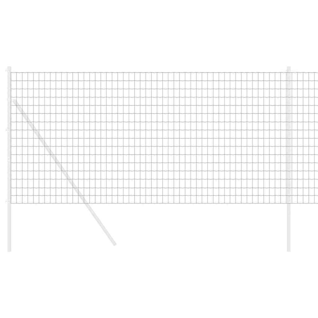 Euro Fence Grey 1 x 25 m PVC-coated iron