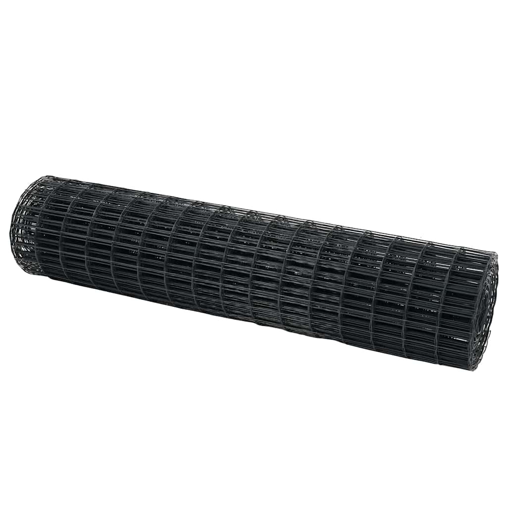 Euro Fence Grey 1 x 25 m PVC-coated iron