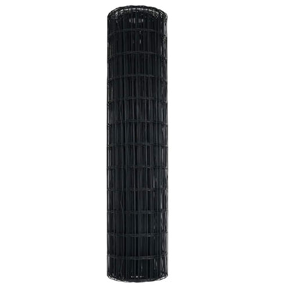 Euro Fence Grey 1 x 25 m PVC-coated iron