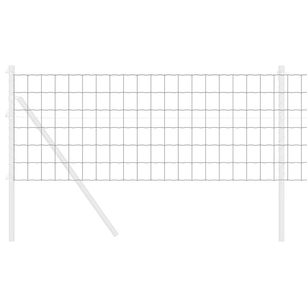 Euro Fence Grey 0.6 x 25 m PVC-coated iron