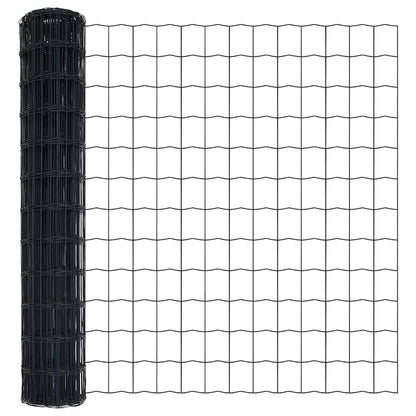 Euro Fence Grey 1.2 x 25 m PVC-coated iron