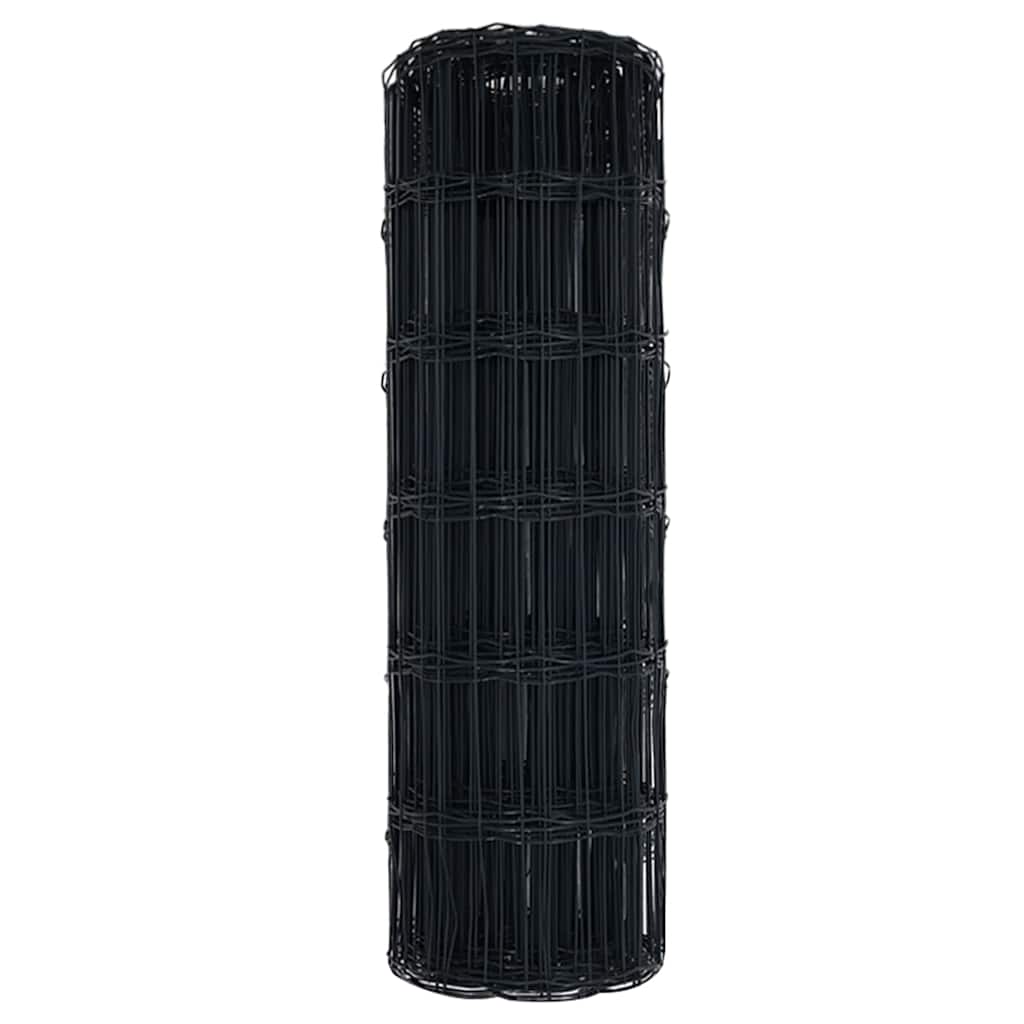 Euro Fence Grey 0.6 x 50 m PVC-coated iron