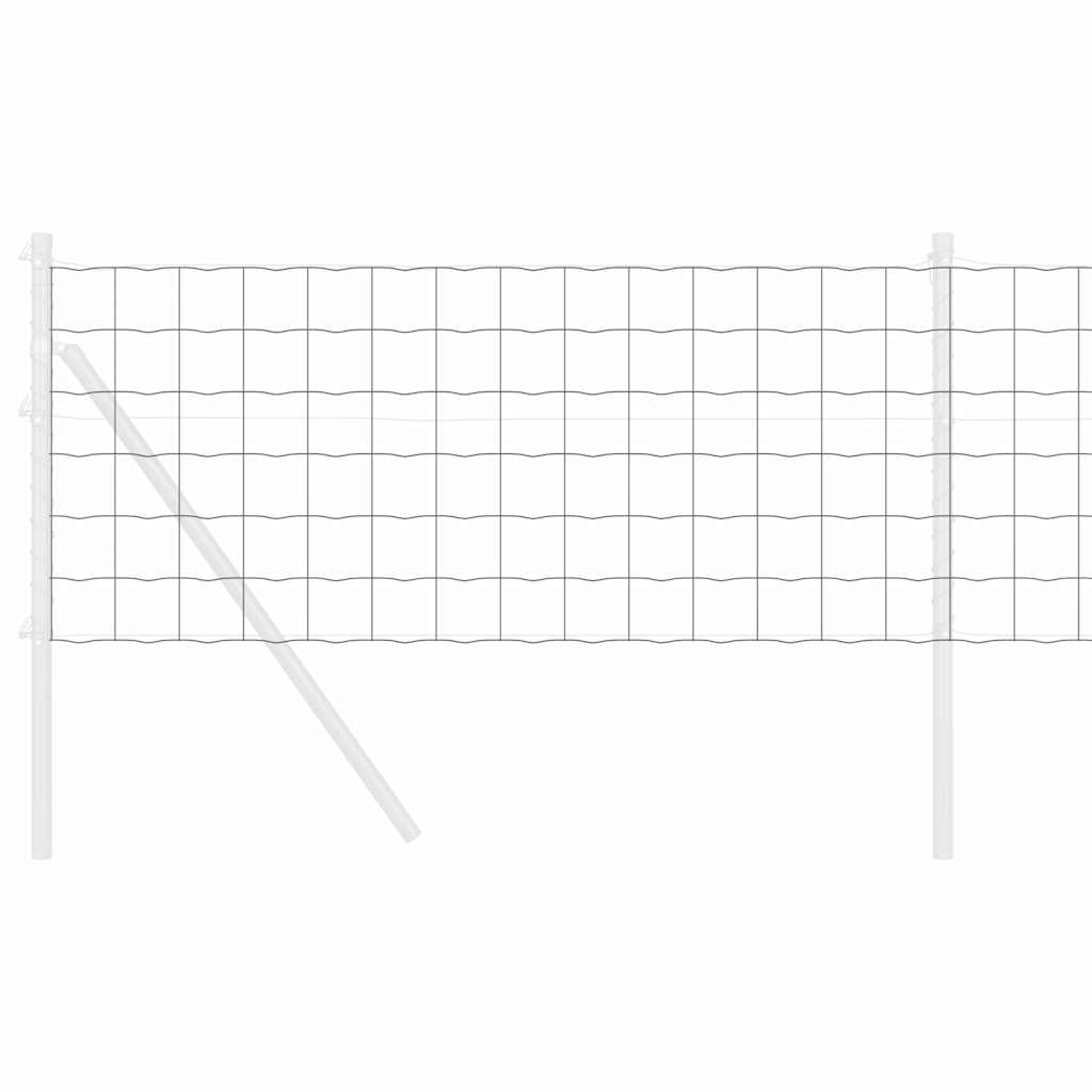 Euro Fence Grey 0.6 x 50 m PVC-coated iron