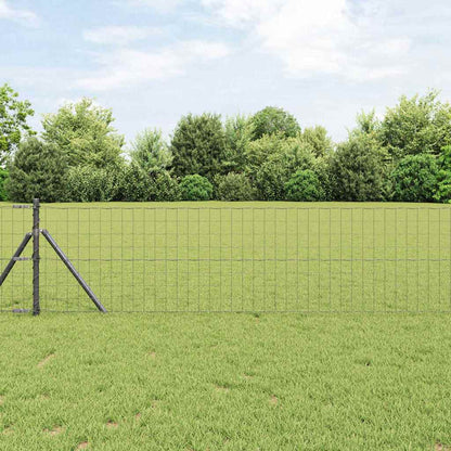 Euro Fence Grey 0.6 x 10 m PVC-coated iron