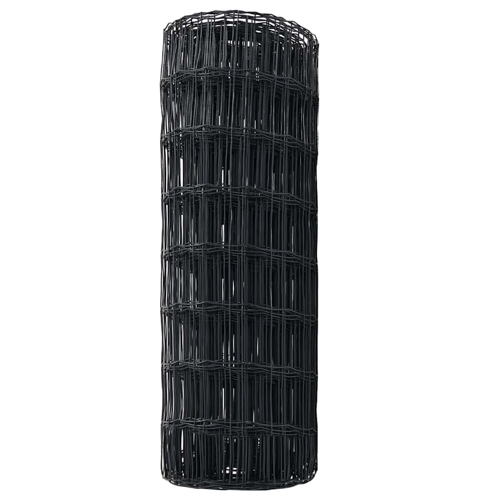 Euro Fence Grey 0.6 x 10 m PVC-coated iron