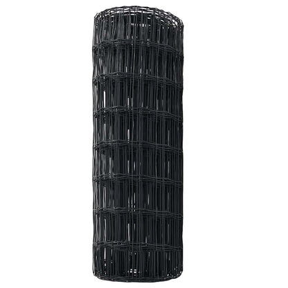 Euro Fence Grey 0.6 x 10 m PVC-coated iron