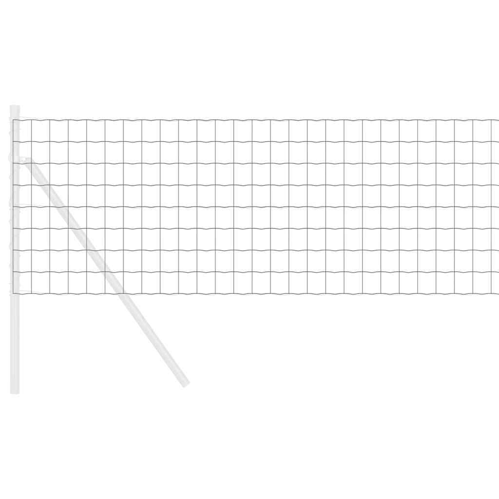 Euro Fence Grey 0.6 x 10 m PVC-coated iron