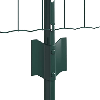 Fence with Post Green