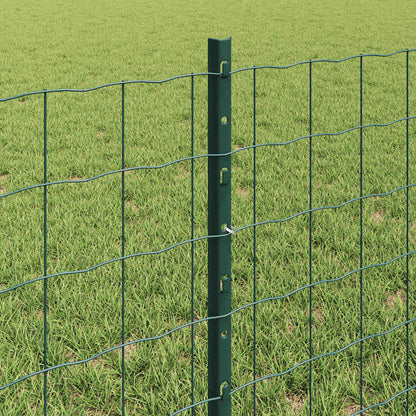 Fence with Post Green
