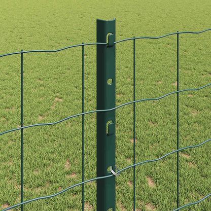 Fence with Post Green