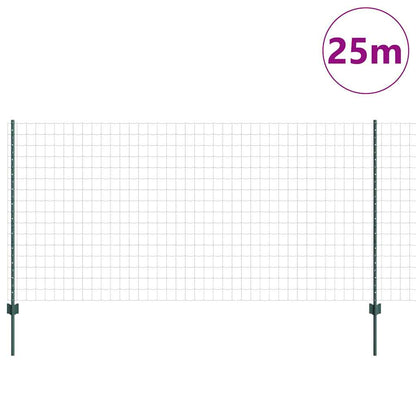 Fence with Post Green